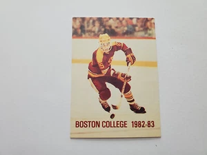 RS20 Boston College 1982/83 Hockey Pocket Schedule Card - Miller Lite - Picture 1 of 2