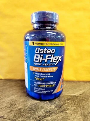 Osteo Bi-Flex Salud Articular Triple Fuerza 80 Comprimidos EXP 06/26 o Más Foto 1 de 2