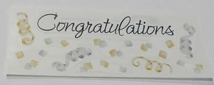 CREATIVE MEMORIES CONGRATULATIONS STICKER STRIP  BN - Picture 1 of 1