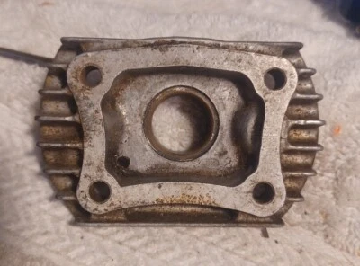 1968  Honda CB160 Inner Engine Cover Finned Valve Cover - Image 1 of 4