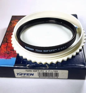 TiFFEN 72mm Soft FX 4 72SFX4 Authentic USA 72 mm E72 Remove Wrinkles & Blemishes - Picture 1 of 6