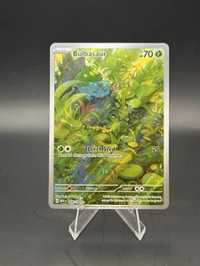 Bulbasaur 166/165 Sv: Scarlet & Violet 151 Illustration Rare - Picture 1 of 2