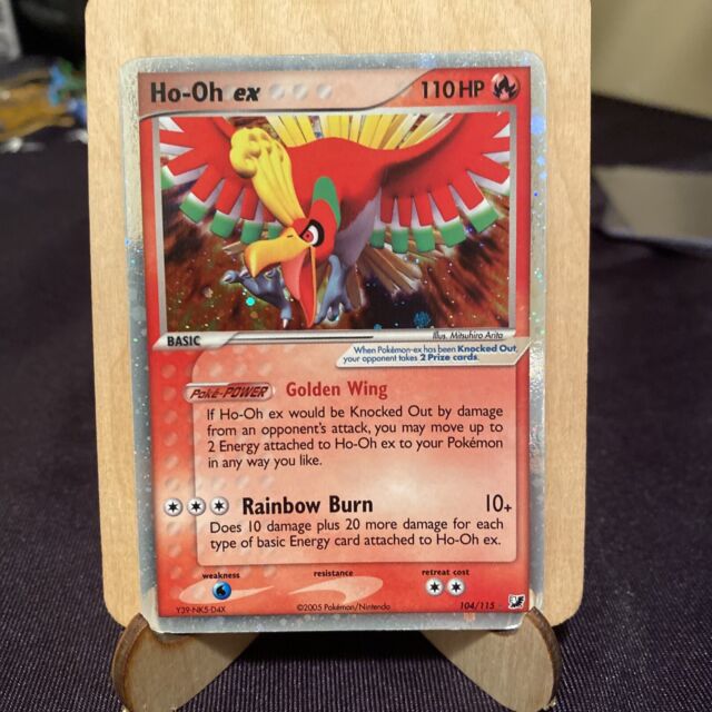 Ho-Oh ex 104/115 - EX Unseen Forces - EX Ruby & Sapphire - Pokemon Trading  Card Game - PokeMasters