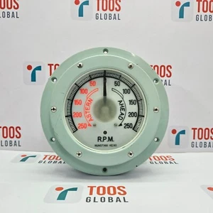 NUNOTANI KEIKI JIS F 8521-FE150K ELECTRIC PROPELLER SHAFT REVOLUTION INDICATOR - Bild 1 von 14