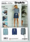 Simplicity #D0635 Learn to sew Skirts with Variations Pattern 6-18 UC