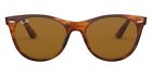 Ray-Ban 0RB2185 Sunglasses Unisex Havana Oval 55mm New & Authentic
