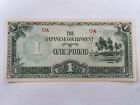 Oceania P-R5C, Australia issue Block Oa 1943, 1 Pound banknote Fine C-113