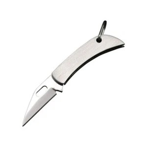 Mini cuchillo de hoja de acero inoxidable llavero cuchillo plegable de bolsillo rescate al aire libre - Imagen 1 de 6