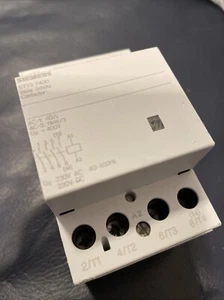 SIEMENS 5TT5 7400 INSTALLATIONS SCHÜTZ 40A 4xS SPULE 230 VAC NEUWERTIG - Bild 1 von 1