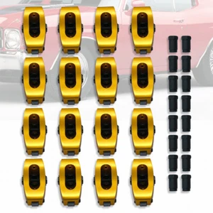 Se adapta a Ford SBF 289 302 351W oro anodizado relación 1,6 7/16" kit de brazos basculantes - Imagen 1 de 5