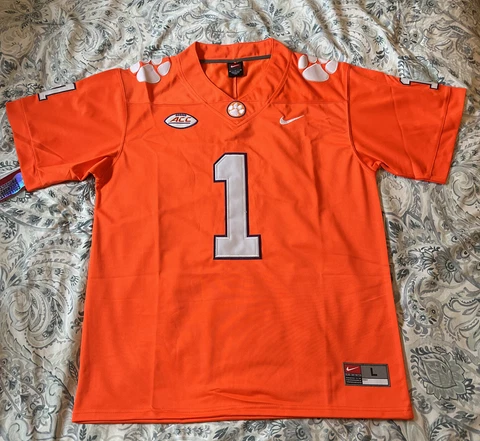 CLEMSON TIGERS Jersey WILL SHIPLEY Football Jersey #1 MENS LARGE NEW! Cover