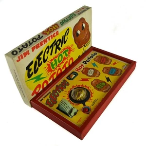 JIM PRENTICE Electric Hot Potato Board Peg Game Original Box (New)  - Picture 1 of 10