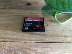 16GB SanDisk Extreme 60 MB/s UDMA CF Compact Flash Speicherkarte - Bild 1 von 2