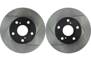 Front PAIR Stoptech Disc Brake Rotor for 1992-2001 Lexus ES300 (45328) - Picture 1 of 6