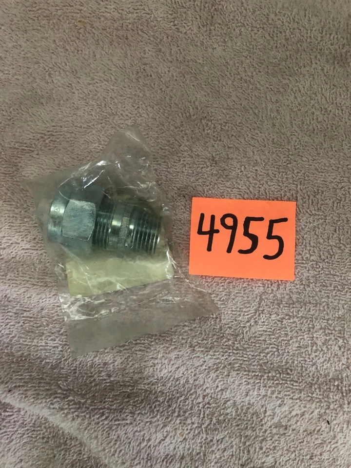 Conector de cable recto Hubbell SHC1023ZP, acero, 1/2", azul Foto 1 de 1