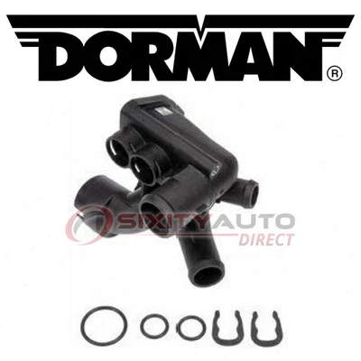 Dorman Coolant Thermostat Housing Assembly for 1999-2005 Volkswagen Golf va Foto 1 de 4