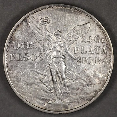 1921 Mexico Silver 2 Pesos Centennial of Independence - Image 1 of 2