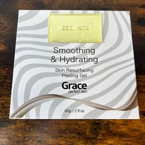 Grace's Perfect Skin Smoothing Gel esfoliante idratante riemergente 2 oz NUOVO - Foto 1 di 5