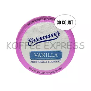 TAZAS K DE CAFÉ ENTENMANN PARA VAINILLA KEURIG 30 CT - Imagen 1 de 4