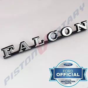 FALCON Tailgate or Boot Badge New for Ford XA XB XC Ute Wagon GS GT tail gate - Foto 1 di 3