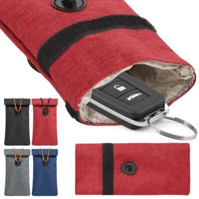 Cell Phone Signal Blocking Bag RFID Shielding Pouch Faraday Bag Wallet Bag - Изображение 1 из 4