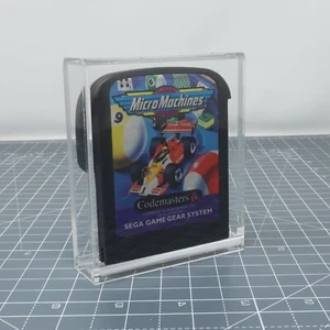 Sega Game Gear Codemaster Carro de Juego Suelto Acrílico Vitrina Caja - Imagen 1 de 5