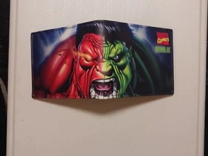 Marvel's The Hulk Logo Print Bi-Fold Wallet - Picture 1 of 5