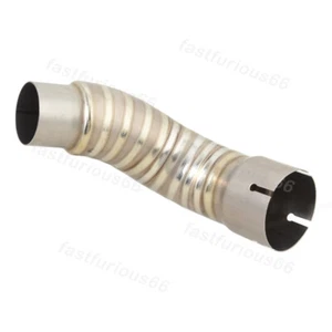 Exhaust Mid Link Pipe For INDIAN FTR1200 FTR1200S 2018-2020 Titanium Alloy Tube - Picture 1 of 6