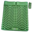 Double Sleeping Pad for Camping, Ultralight Inflatable Sleeping Mat Full Green