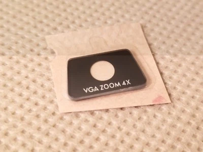 New Motorola OEM Front Camera Lens Screen Glass Cover Part for RAZR V3 - BLACK - Image 1 of 3