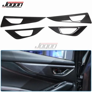 Borde de panel de manija de puerta interior para fibra de carbono Subaru WRX VB STI S4 2022-2024 - Imagen 1 de 9