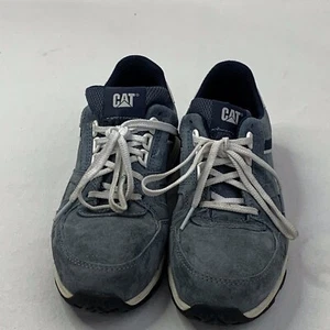 Caterpillar Woodward Steel Toe Work Shoes Womens Size 6 Vintage Indigo - Picture 1 of 12