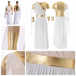 Para hombres Vestido Adulto Bata Fiesta Toga Performance Zeus Juegos con disfraces Disfraz Juego de rol - Imagen 1 de 25