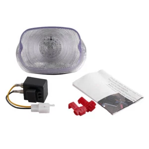 Clear Tail Turn Signal Light Blinker Indicator Taillight Lamp For Harley Deuce - Picture 1 of 9