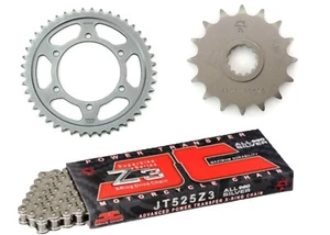 KIT/TRASMISSIONE YAMAHA R6 600 2006/2020 CATENA JT 525 Z3 CORONA 45 PIGNONE 16 - Imagen 1 de 4