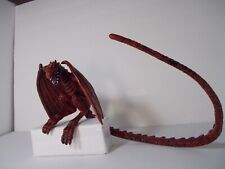 Red Dragon Shoulder Sitter with 23" Long Tail Main Body is 7"L x 6"H Free S&H