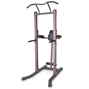 Power Tower Height Adjustable Pull Up Bar Dip Station Workout SteelBody STB98501 - Picture 1 of 21