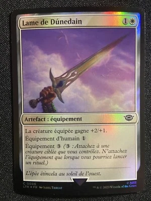 CARTE MAGIC SEIGNEUR DES ANNEAUX FOIL NEUF EDITION ULTRA LIMITÉ PREMIUM BRILLANT - Photo 1/4