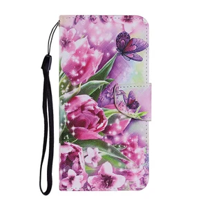 Flower Flip Wallet Phone Case For iPhone 11 12 13 Pro Max XR XS 6 7 8 SE 2020 - Picture 1 of 8