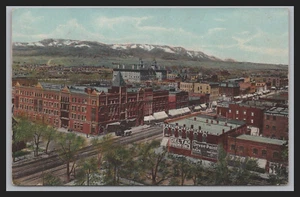 Ojo de pájaro COLORADO SPRINGS EL PASO CONDADO COLORADO, Tienda del Departamento de Peltas UDB 1907 - Imagen 1 de 2