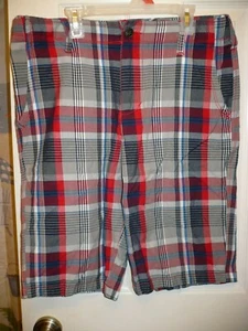 Boy's Arizona Chino Shorts Cabaret Red Size 16 Slim New W Tags - Picture 1 of 2