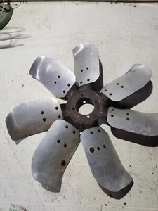 1969 Ford 390 428 7 bladed 19 inch AC cooling fan Aluminum 913171 S-C6ME-A H69 - Picture 1 of 3