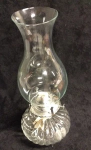 Lamp Light Farms Model 330 5 Designed Clear Glass Oul Lamp - Picture 1 of 7