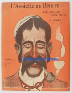 L'Assiette au Beurre n°92 Les Anglais chez nous par Sancha Collectif 1903 - Picture 1 of 4