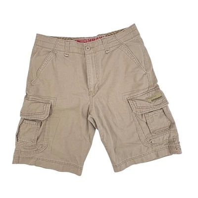 Pantalones Cortos de Carga UNIONBAY Para Hombres De Colección Caqui Tostado Talla 34 Caqui Sueltos Y2K Patinador Foto 1 de 4