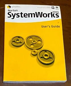 Norton SystemWorks 2003 User Guide (Software included) - Picture 1 of 3