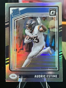 Panini Donruss Optic 2024 - Clasificado Rookie Audric Estime #206 Holo Prizm (RC) - Imagen 1 de 2