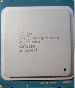 Intel Xeon E5-2670 V2 LGA2011 Server CPU Processor 2.50GHz SR1A7 25M Cache - Picture 1 of 2