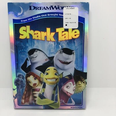 Shark Tale DVD Will Smith Jack Black De Niro Angelina Jolie Zellweger Cartoon￼￼ Foto 1 de 3