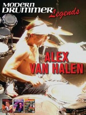 Modern Drummer Legends: Alex Van Halen Book NEW 000361152